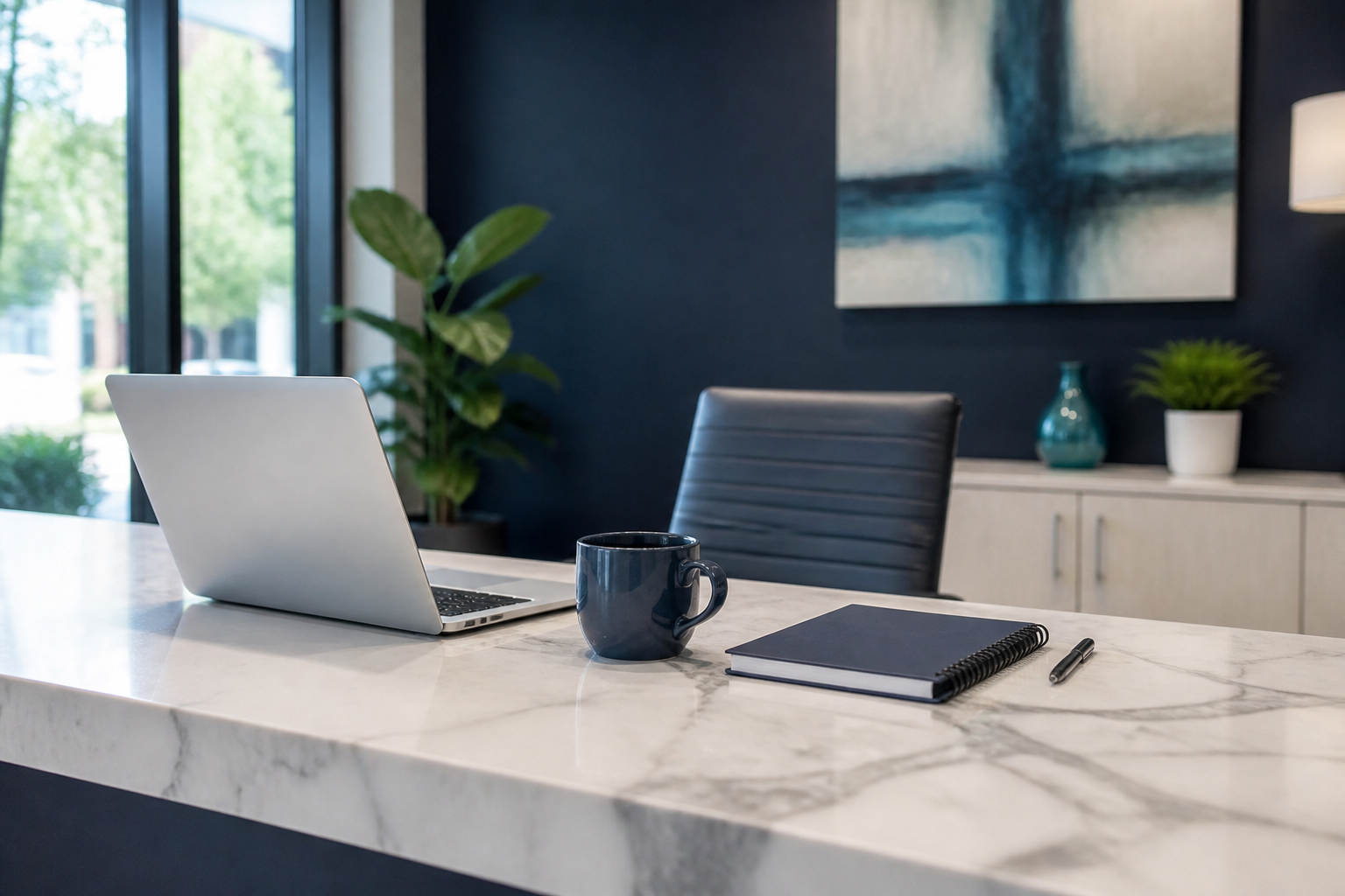 Dynamo Ventures office ready for a client meeting