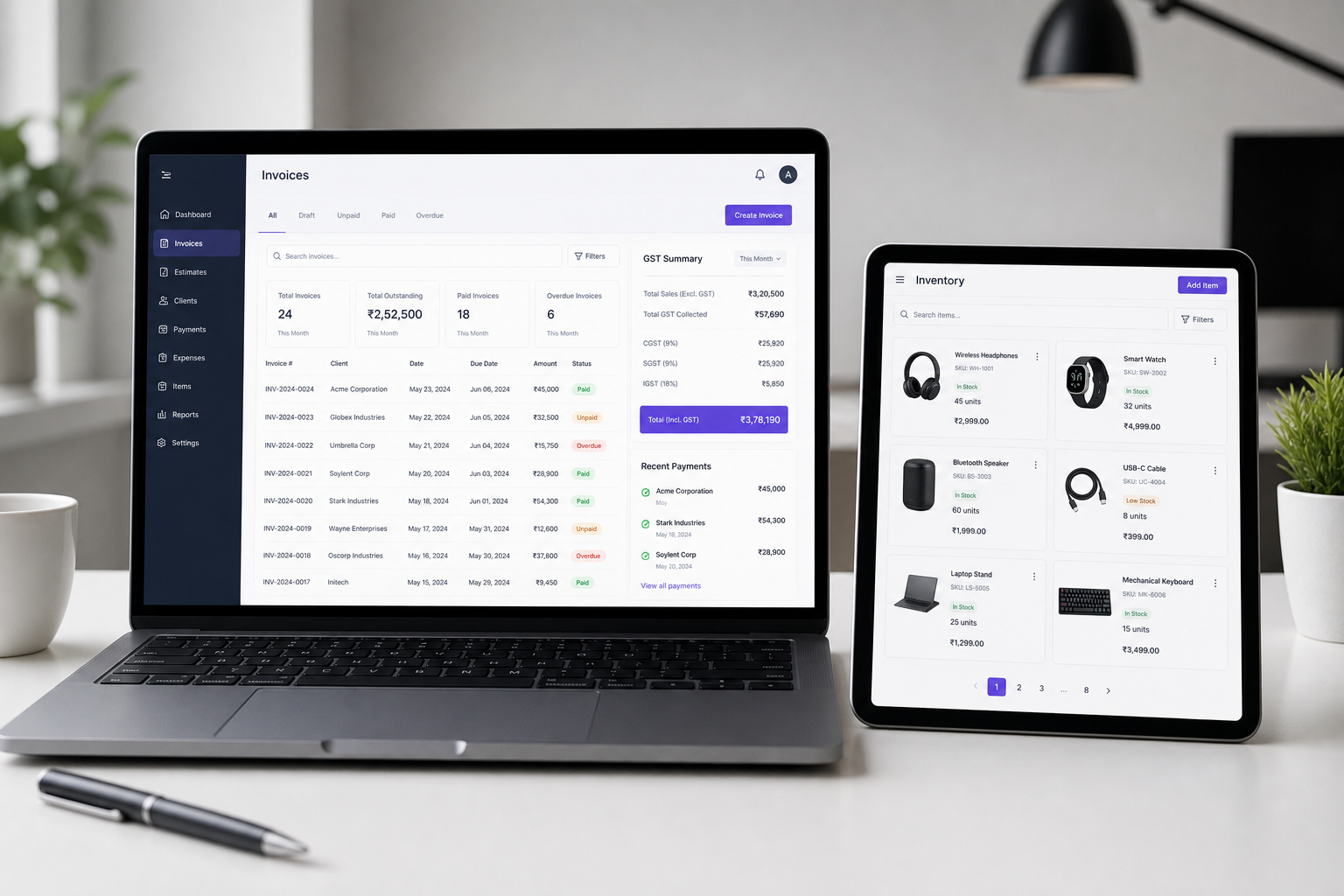 InvoBull invoicing product